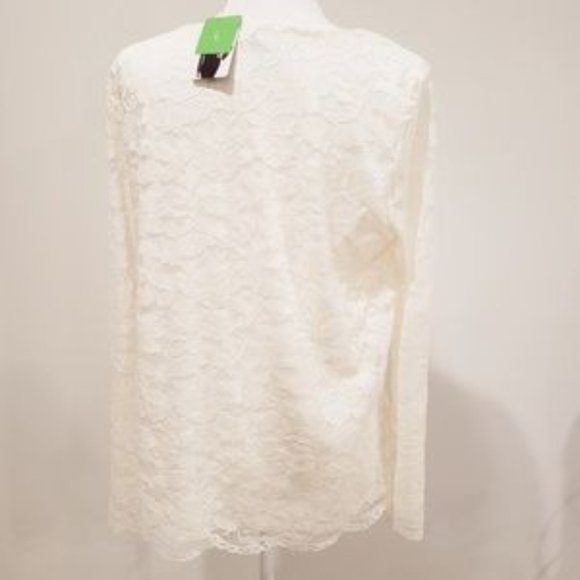 Ellen Tracy Lace Blouse NWT - Picture 2 of 6